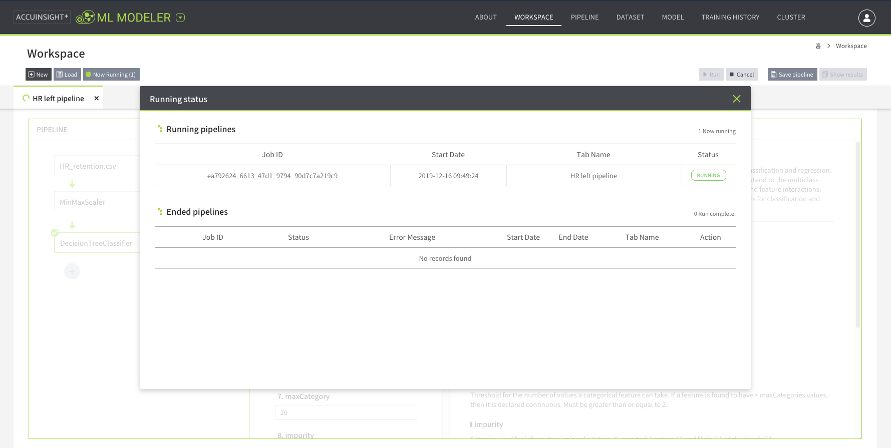 Workspace | AccuInsight+ Documentation